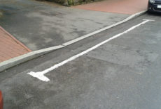 How To Apply For A Dropped Kerb Image of a dropped kerb for a drive
